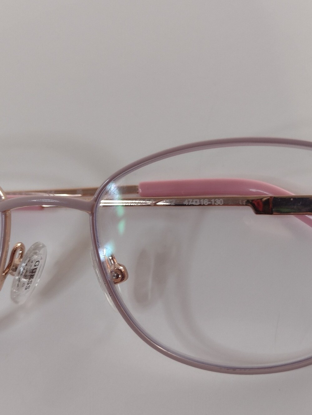 Guess Kids Pink Metal Rim Eyeglasses - Picture 10 of 16